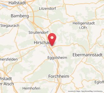 Map of Buttenheim, Bavaria