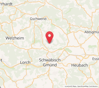 Map of Durlangen, Baden-Wurttemberg