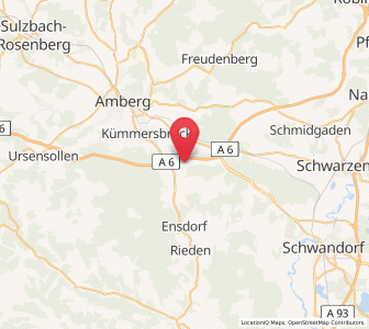 Map of Ebermannsdorf, Bavaria