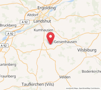 Map of Eging, Bavaria