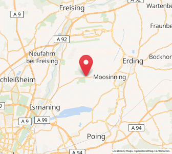 Map of Eichenried, Bavaria