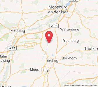 Map of Eitting, Bavaria