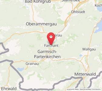Map of Farchant, Bavaria