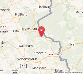 Map of Georgenberg, Bavaria