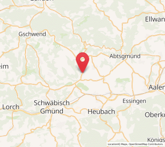 Map of Göggingen, Baden-Wurttemberg