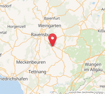 Map of Grünkraut, Baden-Wurttemberg