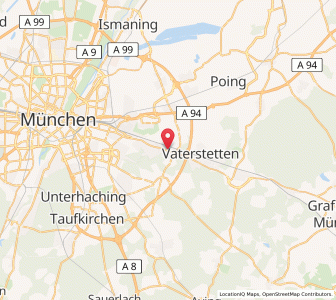 Map of Haar, Bavaria