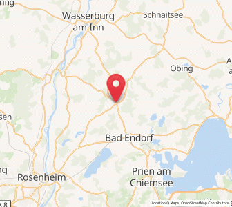Map of Halfing, Bavaria