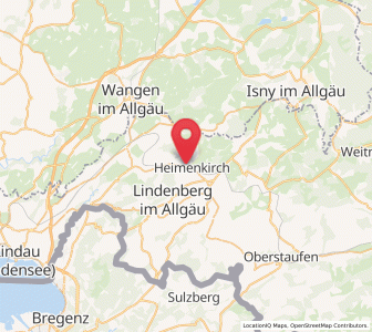 Map of Heimenkirch, Bavaria