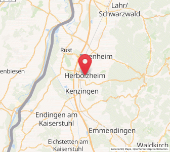 Map of Herbolzheim, Baden-Wurttemberg
