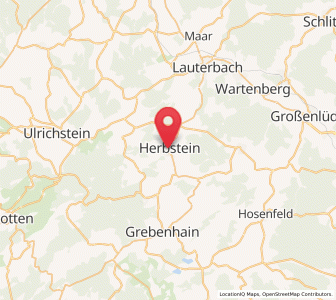 Map of Herbstein, Hesse