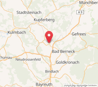 Map of Himmelkron, Bavaria