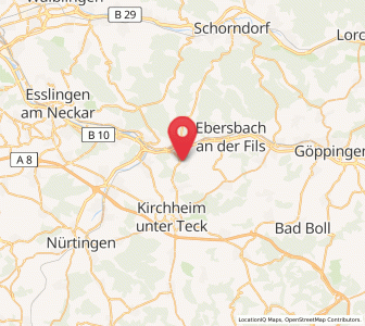 Map of Hochdorf, Baden-Wurttemberg