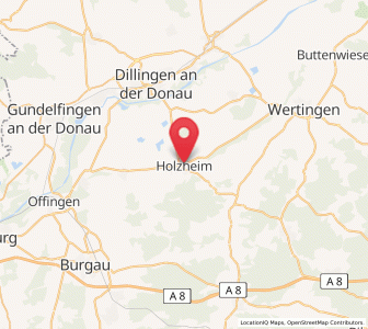 Map of Holzheim, Bavaria