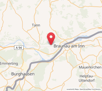 Map of Julbach, Bavaria