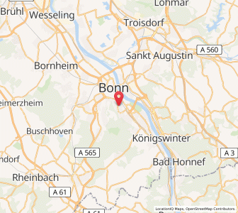 Map of Kessenich, North Rhine-Westphalia