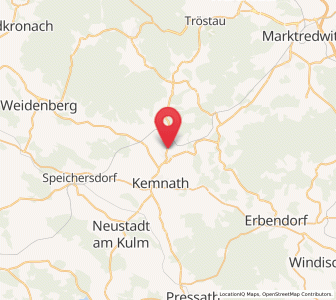 Map of Kulmain, Bavaria
