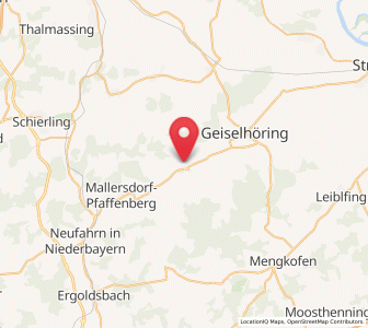 Map of Laberweinting, Bavaria