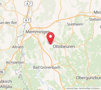 Map of Lachen, Bavaria