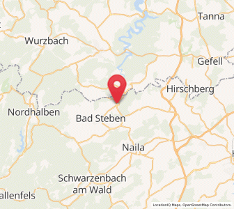 Map of Lichtenberg, Bavaria