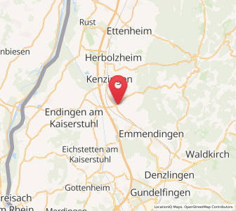 Map of Malterdingen, Baden-Wurttemberg