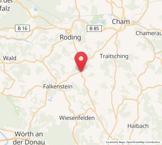 Map of Michelsneukirchen, Bavaria