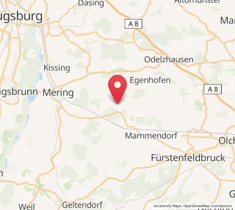 Map of Mittelstetten, Bavaria