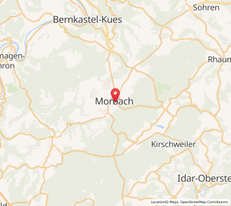 Map of Morbach, Rheinland-Pfalz
