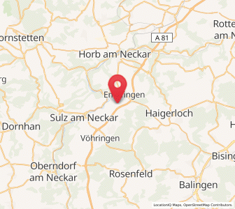 Map of Mühlheim am Bach, Baden-Wurttemberg