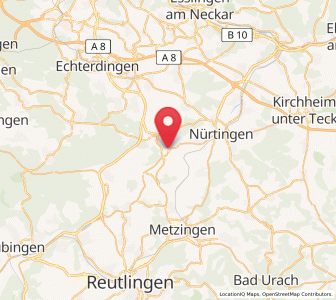 Map of Neckartailfingen, Baden-Wurttemberg