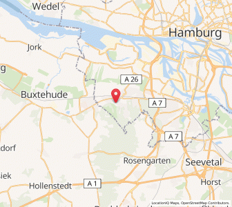 Map of Neugraben-Fischbek, Hamburg