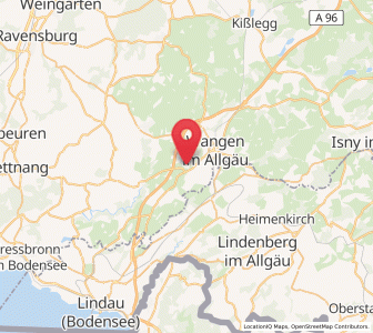 Map of Niederwangen, Baden-Wurttemberg