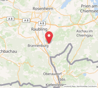 Map of Nußdorf am Inn, Bavaria