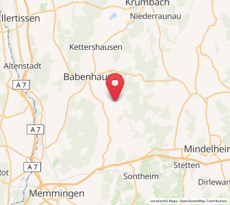 Map of Oberschönegg, Bavaria