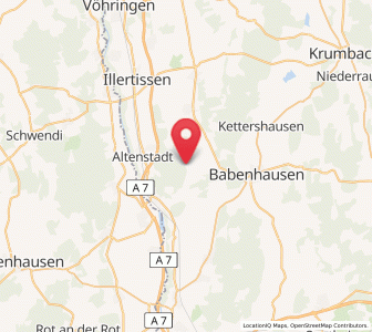 Map of Osterberg, Bavaria