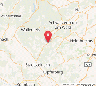 Map of Presseck, Bavaria
