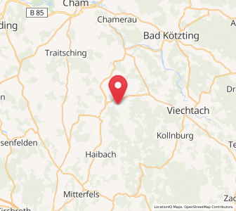 Map of Rattenberg, Bavaria