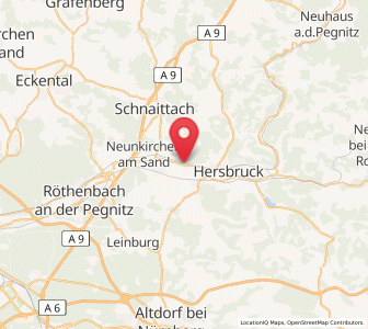Map of Reichenschwand, Bavaria