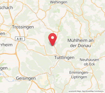 Map of Rietheim-Weilheim, Baden-Wurttemberg