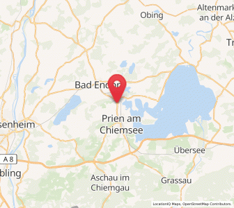 Map of Rimsting, Bavaria