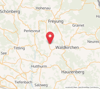 Map of Röhrnbach, Bavaria