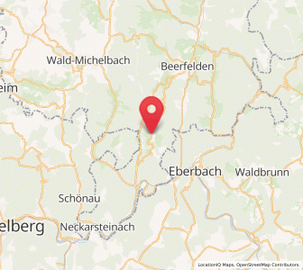 Map of Rothenberg, Hesse