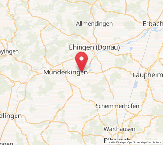 Map of Rottenacker, Baden-Wurttemberg
