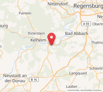 Map of Saal, Bavaria