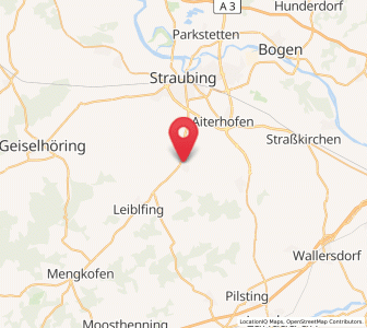 Map of Salching, Bavaria