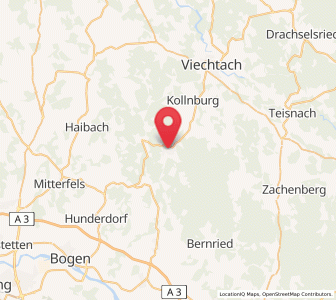 Map of Sankt Englmar, Bavaria