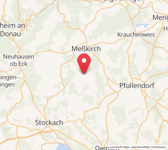 Map of Sauldorf, Baden-Wurttemberg