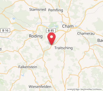 Map of Schorndorf, Bavaria