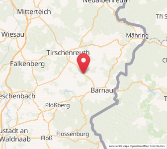 Map of Schwarzenbach, Bavaria