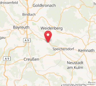 Map of Seybothenreuth, Bavaria